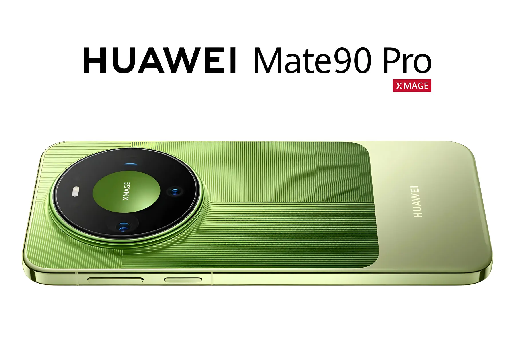 گوشی هوشمند هواوی میت ۹۰ پرو (Huawei Mate90 Pro) با بدنه سبز رنگ