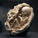 پزشکان در شکم زن ۴۲ ساله جنینی پیدا کردند که به سنگ تبدیل
شده بود